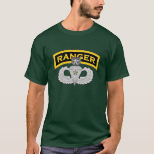 Ranger Tab en meester Parachutist - Combat T-shirt
