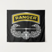 Ranger Tab – Luchtassaultvleugels Wandkleed (Voorkant (horizontaal))