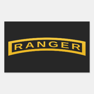 Ranger Tab Rechthoekige Sticker