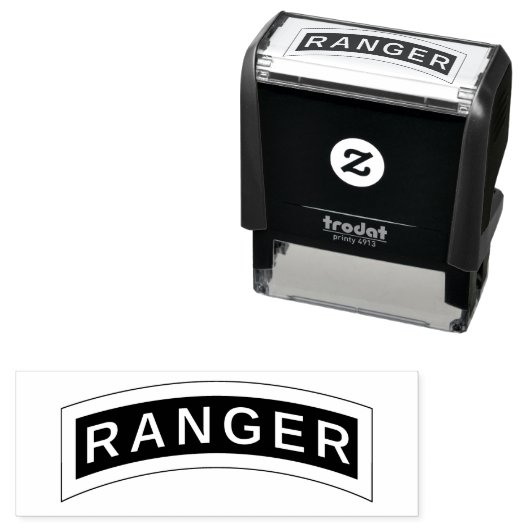 Ranger Tab Zelfinktende Stempel (In situ)