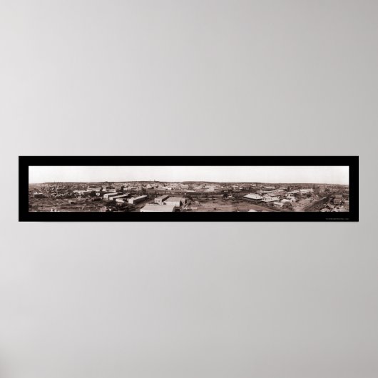 Ranger TX Panoramic Photo 1919 Poster (Voorkant)