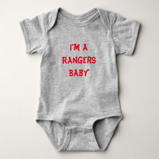 Rangers Baby One Piece Grey Romper