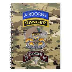 "Rangers lead the Way" 75e Ranger Regiment Notitieboek