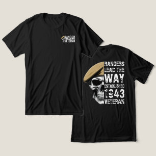 Rangers leiden de weg Veteraan Schedel Tri-Blend Shirt