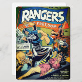 Rangers of Freedom Comics #3 Kaart (Voorkant / Achterkant)