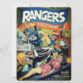 Rangers of Freedom Comics #3 Kaart (Voorkant)