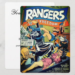 Rangers of Freedom Comics #3 Kaart