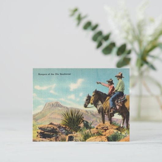Rangers of the Ole Southwest Briefkaart (Staand voorkant)