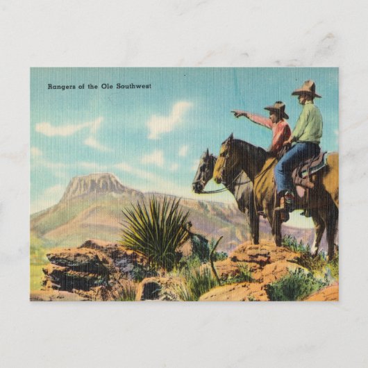 Rangers of the Ole Southwest Briefkaart (Voorkant)