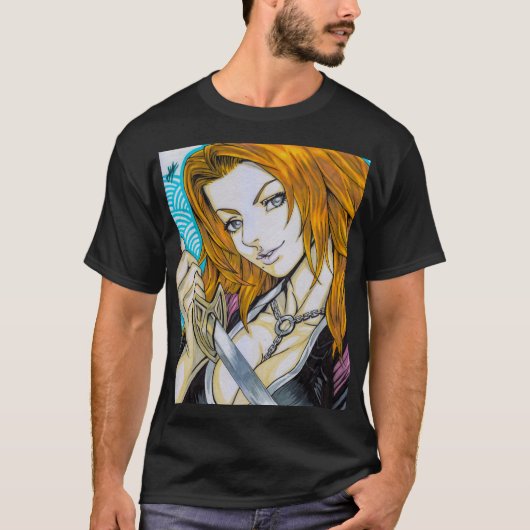 Rangiku Matsumoto T-shirt (Voorkant)