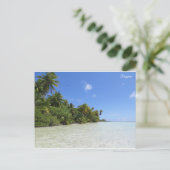 Rangiroa Blue Lagoon Briefkaart (Staand voorkant)