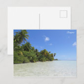 Rangiroa Blue Lagoon Briefkaart (Voorkant / Achterkant)