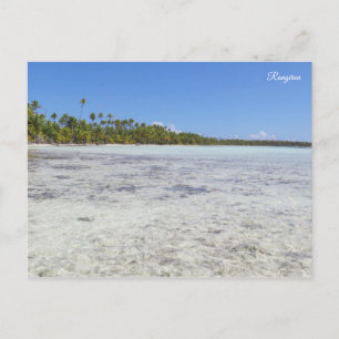 Rangiroa Blue Lagoon Briefkaart