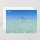 Rangiroa Blue Lagoon Briefkaart (Voorkant / Achterkant)