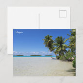 Rangiroa Blue Lagoon Briefkaart (Voorkant / Achterkant)