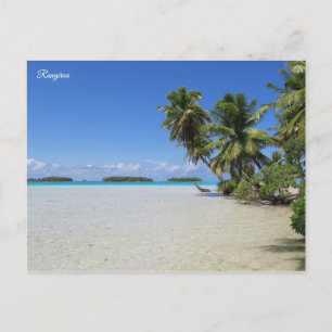 Rangiroa Blue Lagoon Briefkaart