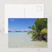 Rangiroa Blue Lagoon Briefkaart (Voorkant / Achterkant)