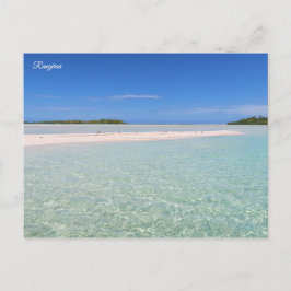 Rangiroa Blue Lagoon Briefkaart