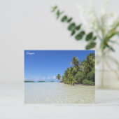 Rangiroa Blue Lagoon Briefkaart (Staand voorkant)