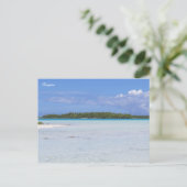 Rangiroa Blue Lagoon Briefkaart (Staand voorkant)