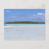Rangiroa Blue Lagoon Briefkaart (Voorkant)
