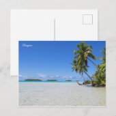 Rangiroa Blue Lagoon Briefkaart (Voorkant / Achterkant)