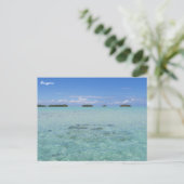 Rangiroa Blue Lagoon Briefkaart (Staand voorkant)