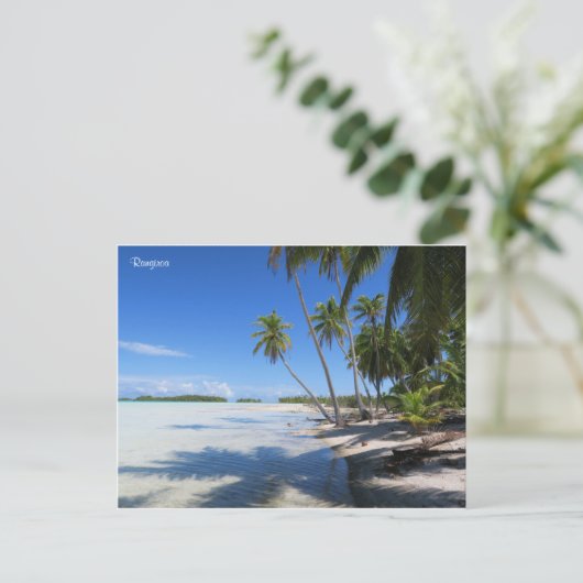 Rangiroa Blue Lagoon Briefkaart (Staand voorkant)