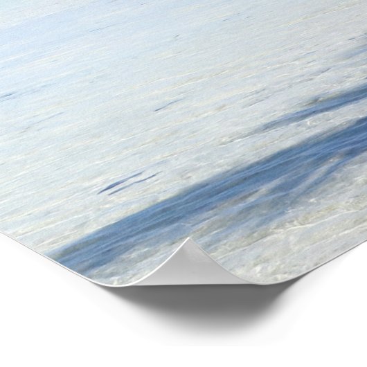 Rangiroa Blue Lagoon Palm Poster (Hoek)