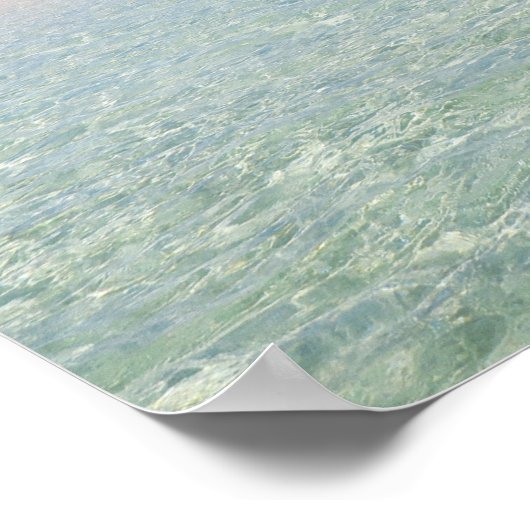 Rangiroa Blue Lagoon Poster (Hoek)