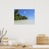 Rangiroa Blue Lagoon Poster (Keuken)