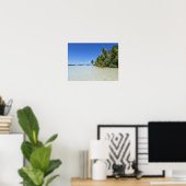 Rangiroa Blue Lagoon Poster (Thuiskantoor)