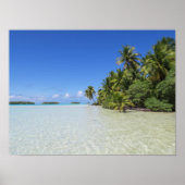 Rangiroa Blue Lagoon Poster (Voorkant)