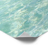 Rangiroa Blue Lagoon Poster (Hoek)