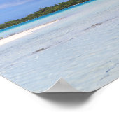 Rangiroa Blue Lagoon Poster (Hoek)