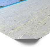 Rangiroa Blue Lagoon Poster (Hoek)