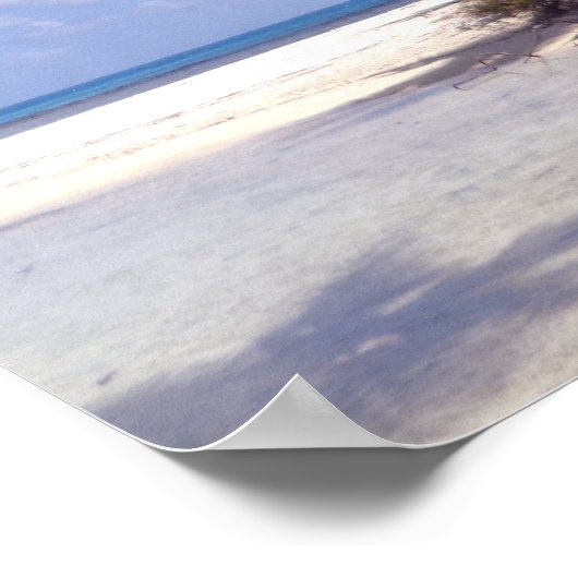 Rangiroa Blue Lagoon Poster (Hoek)