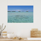 Rangiroa Blue Lagoon Poster (Keuken)