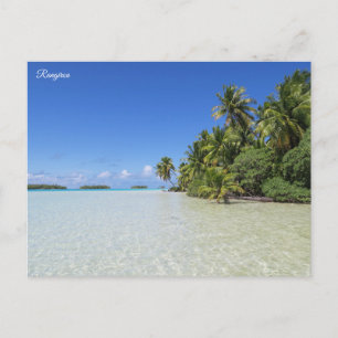 Rangiroa Blue Lagune Feestdagenkaart