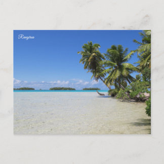Rangiroa Blue Lagune Feestdagenkaart