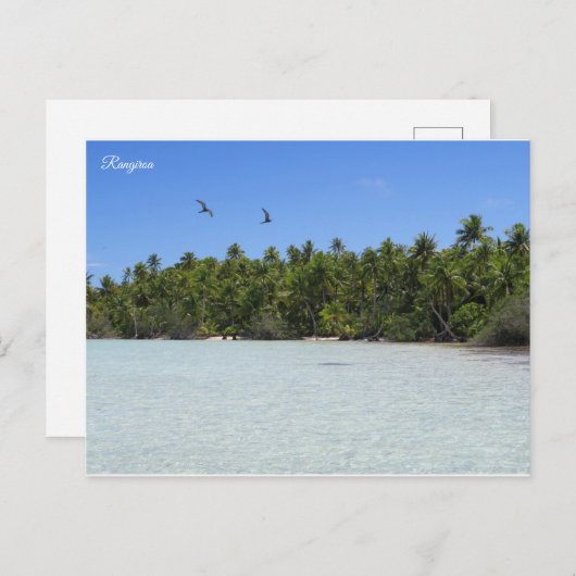 Rangiroa Briefkaart (Voorkant / Achterkant)