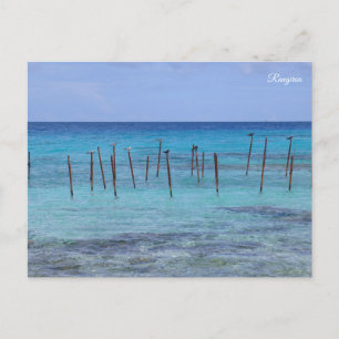 Rangiroa Frans-Polynesië Feestdagenkaart