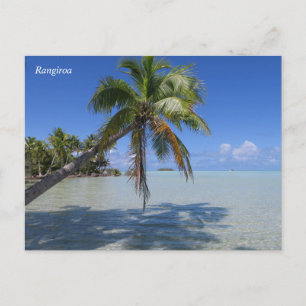 Rangiroa Frans-Polynesië Feestdagenkaart