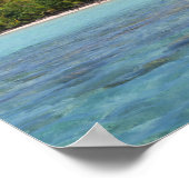 Rangiroa Frans-Polynesië Poster (Hoek)