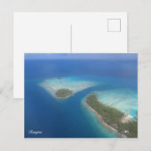 Rangiroa French Polynesia Briefkaart (Voorkant / Achterkant)