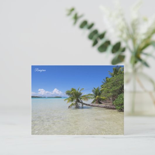 Rangiroa French Polynesia Briefkaart (Staand voorkant)