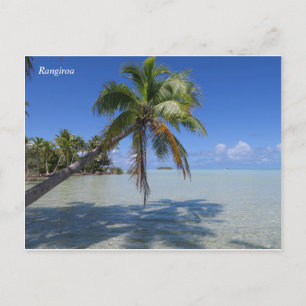 Rangiroa French Polynesia Briefkaart