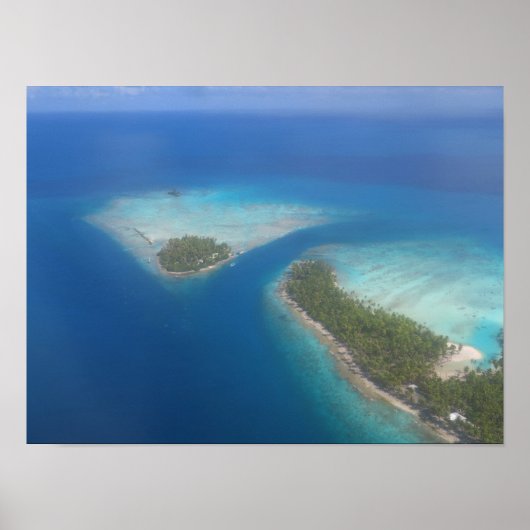 Rangiroa French Polynesia Poster (Voorkant)