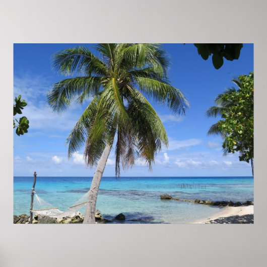 Rangiroa French Polynesia Poster (Voorkant)