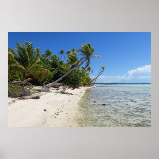 Rangiroa French Polynesia Poster (Voorkant)